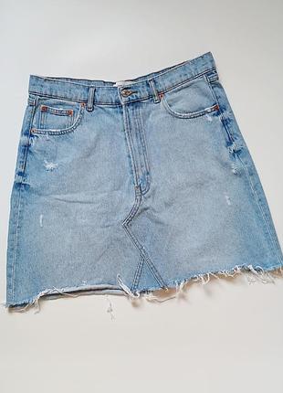Джинсовая юбка zara