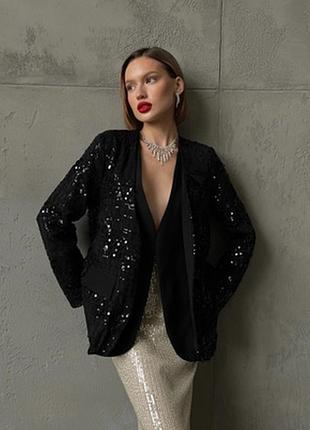 Шикарный пиджак, жакет, пайетках 🔥