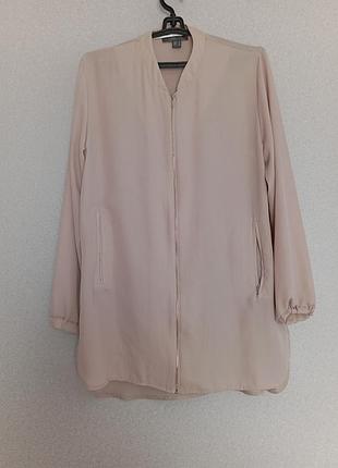 Легкий бомбер накидка, кардиган