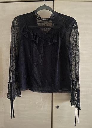 Блуза готична river island 8 розмір