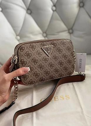 Сумка кроссбоді guess noelle оригінал на цепочці
