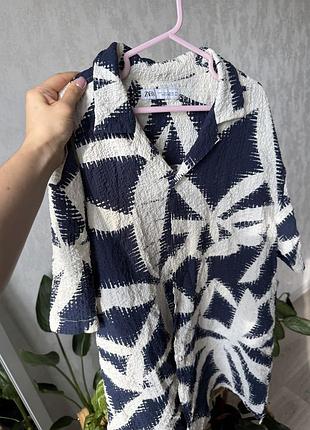 Стильна чоловіча гавайка zara