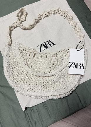 Сумка макраме від zara