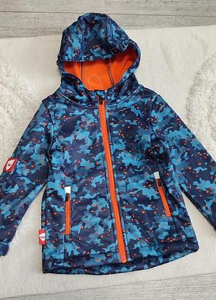 Куртка ветровка софтшелл демисезонная lupilu 86/92 см