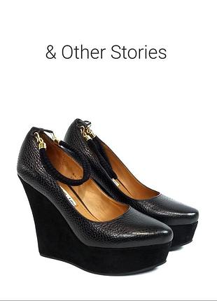 Кожаные женские туфли & other stories оригинал