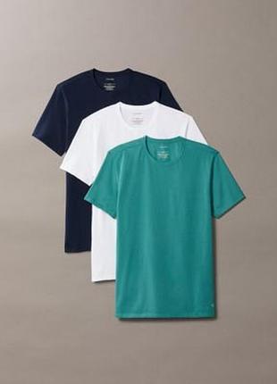 Новый набор calvin klein футболки (ck 3-pack slim multi) с америки m,l