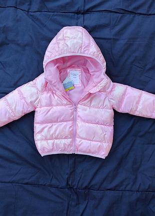 Красивая курточка зефирка 98