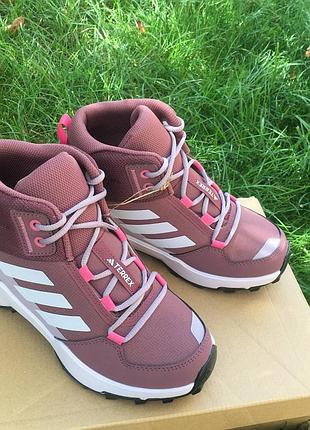 Дитячі черевики adidas terrex terrex ax4r mid