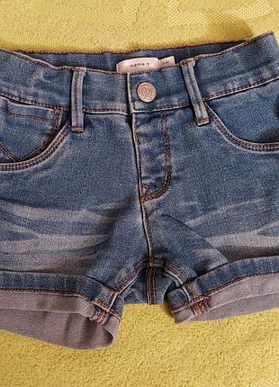 Шорты на девочку 3-4 года 104см name it