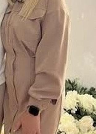 Сукня -сорочка з ліоцеллу 12-14-16р