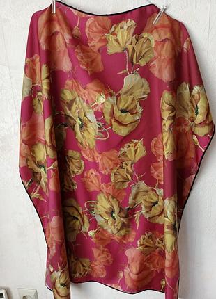 Хустка шовк натуральний, саржевим шовк,silk home