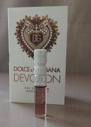 Dolce&amp;gabbana devotion, фирменный пробник