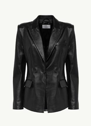 Escada жакет натуральна шкіра високоякісна піджак шкіряний
