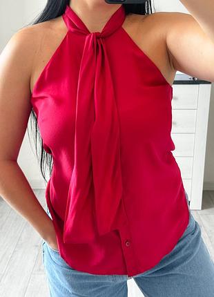 Блуза вінтаж moschino шовк 100%