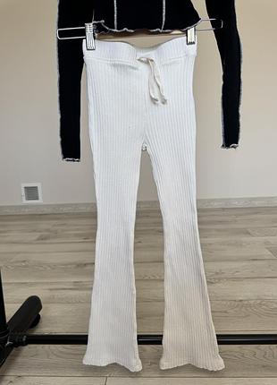 Лосіни лосін в рубчик кльош