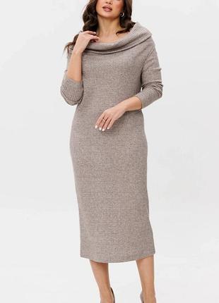 Трикотажное платье h&amp;m xl