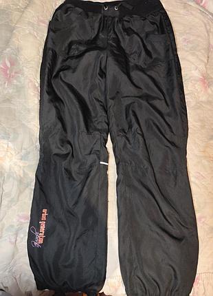 Шикарні стильні трохи утеплені спортивні штани брюки, плащівка