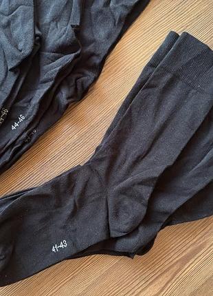 Шкарпетки чоловічі високі чорні 3 пари