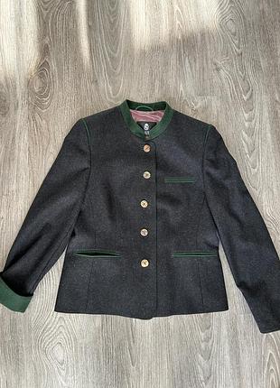 Піджак жакет вовна s-m