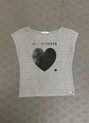 Сіра футболка mohito, s