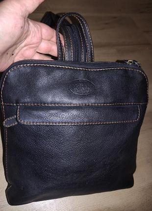 Рюкзак -сумка жіноча міська з натуральної шкіри