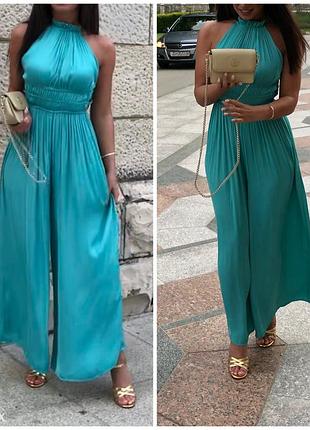 26/s фирменный женский летний комбинезон zara зара оригинал