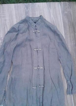 Таннчжуан в китайском стиле из натурального льна