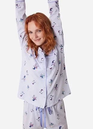 Пижама (рубашка + штаны) женская хлопковая women'secret