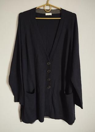 Malo кардиган из шерсти, шелка, кашемир оверсайз/балта