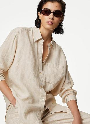Льняная рубашка