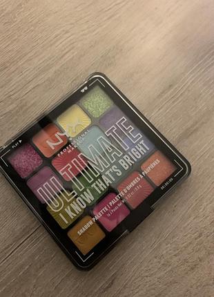 Палетка nyx,не була у використанні жодного разу