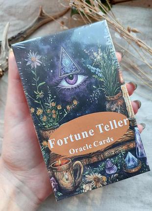 Оракул провісника fortune teller oracle cards колода гадальних карт 12х7 у подарунковій коробці
