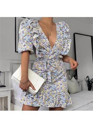 Сарафан квітковий принт