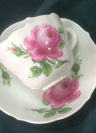 Германия. мейсен. mеissen. кофейная пара.