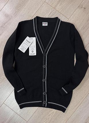 Кофта на ґудзиках , шкільний кардиган на хлопчика, кофта для школи , виробник туреччина 🇹🇷, 134-140