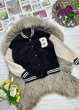 Стильный бомбер для девочки