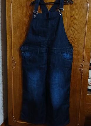 Сток комбинезон джинсовый евр.24(50-52-54)
наш мегобатал 56-58-60 г.
