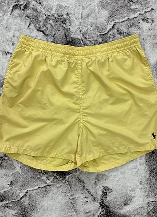 Polo ralph lauren шорти вінтажні нейлонові поло ральф лорен