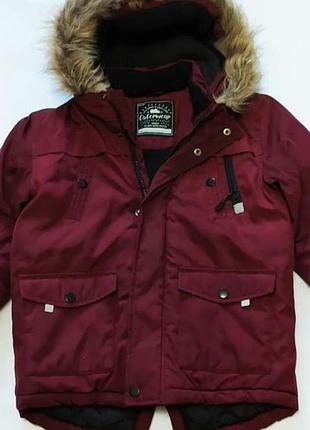 Куртка парка на хлопчика так і на дівчинку