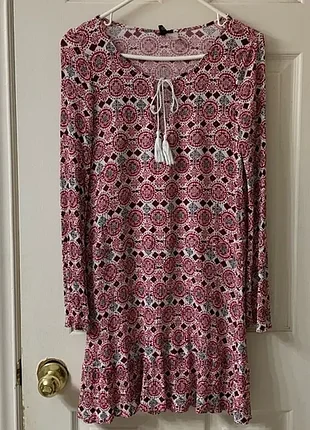 Туника пляжное платье, платье, в стиле бохо h&amp;m, 38- 40