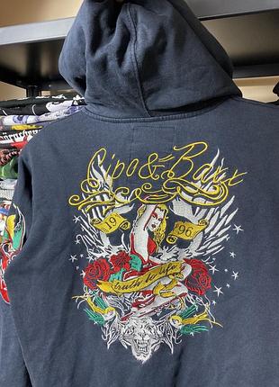 Ed hardy style зіп худі 3