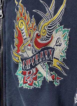 Ed hardy style зіп худі 4