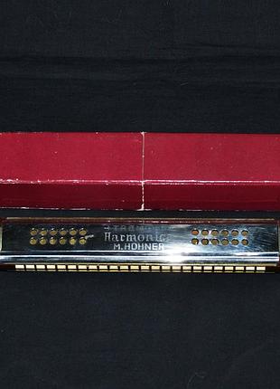 Губная гармошка тремоло hohner model 53-48-a 53