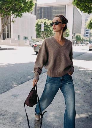 Светр жіночий сірий zara new