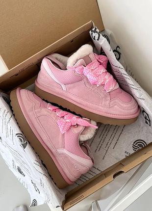 Жіночі угги ugg lowmel sneaker pink