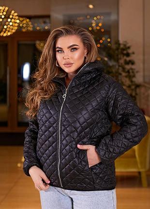 Женская куртка весна осень до 60 размера