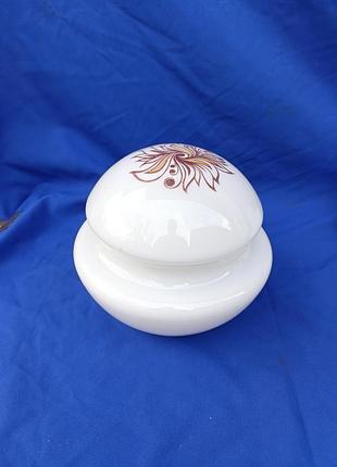 Великий радянський скляний плафон для люстри світильника бра ссср скло советский стеклянный плафон на люстру светильник от люстры светильника