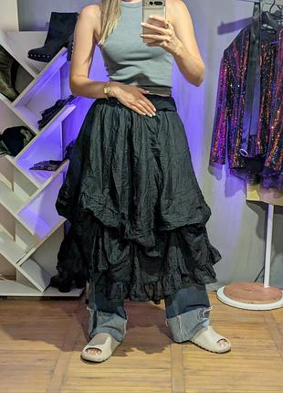 Юбка с воланами