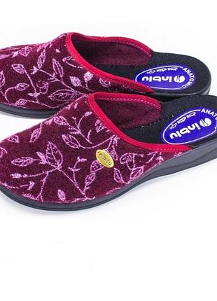 Тапочки фетрові анатомічні inblu