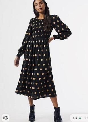 Красивое платье 👗в горошек 🌹